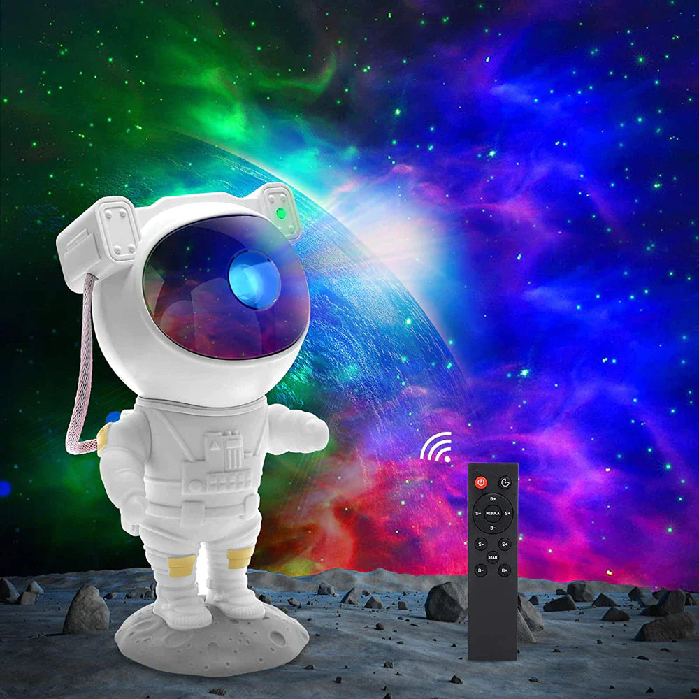 Astronaut Galaxy Projector β Starry Sky LED Night Light with Remote