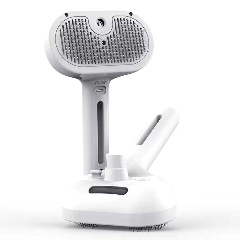 ROJECO Electric Pet Grooming Spray Comb – Steam Massage & Hair Care for Cats & Dogs