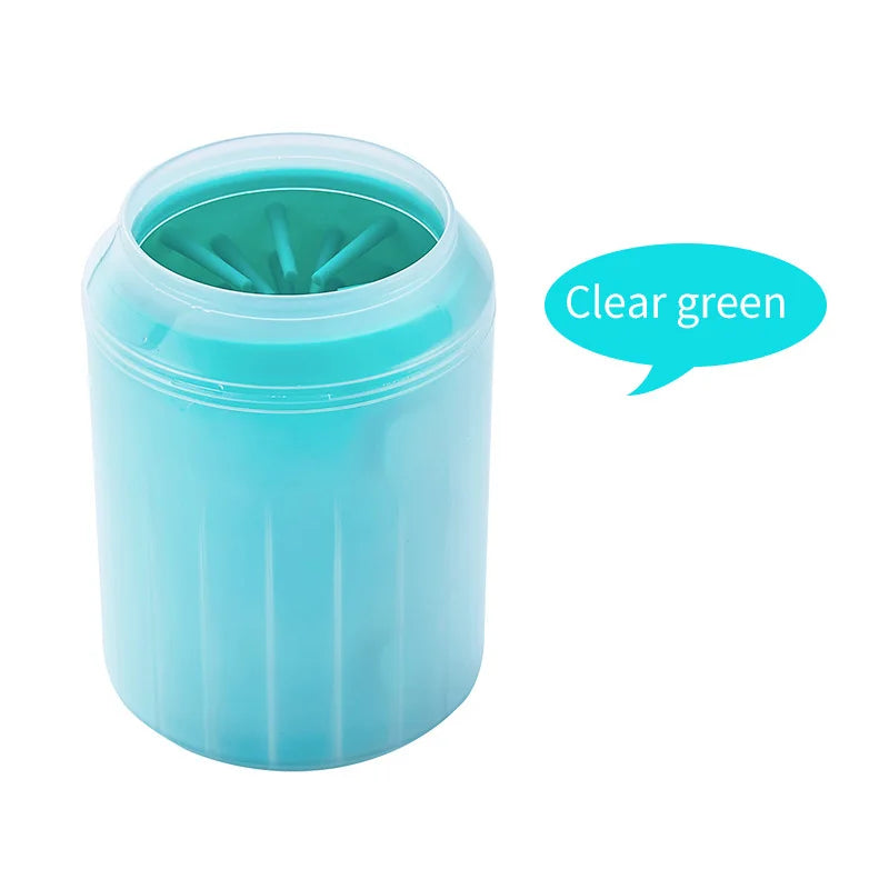 Silicone Dog Paw Cleaner Cup – Portable Pet Foot Washer for Dogs & Cats | Gentle Brush for Quick, Mess-Free Cleaning