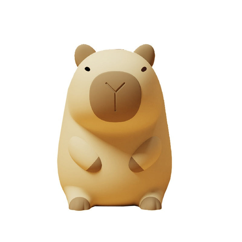 Cute Capybara Mini Mood Light β Soft Glow Night Lamp