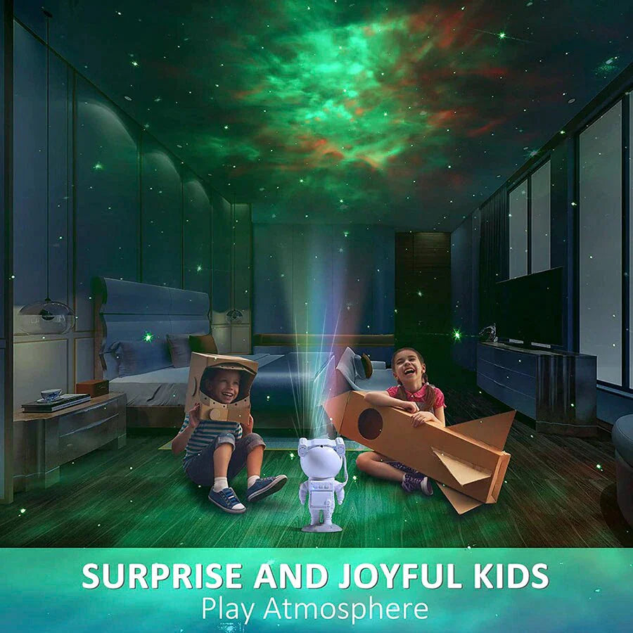 Astronaut Galaxy Projector β Starry Sky LED Night Light with Remote