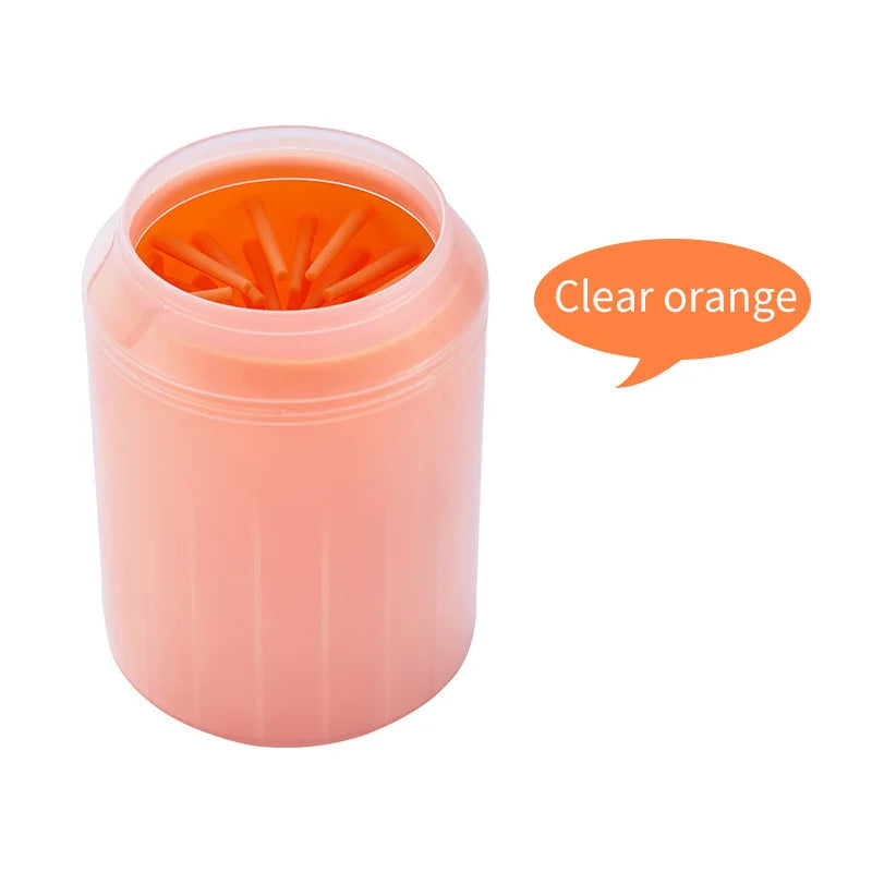 Silicone Dog Paw Cleaner Cup – Portable Pet Foot Washer for Dogs & Cats | Gentle Brush for Quick, Mess-Free Cleaning