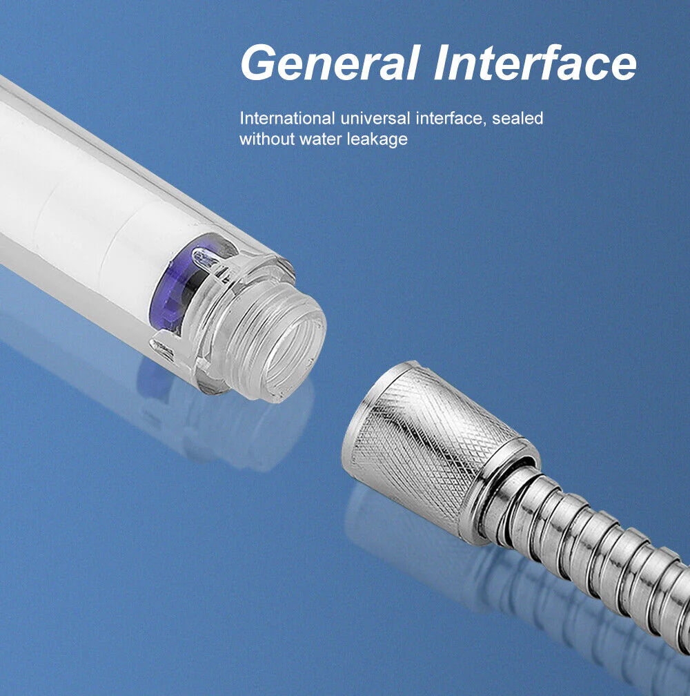360° High-Pressure Turbo Shower Head – Adjustable & Water-Saving