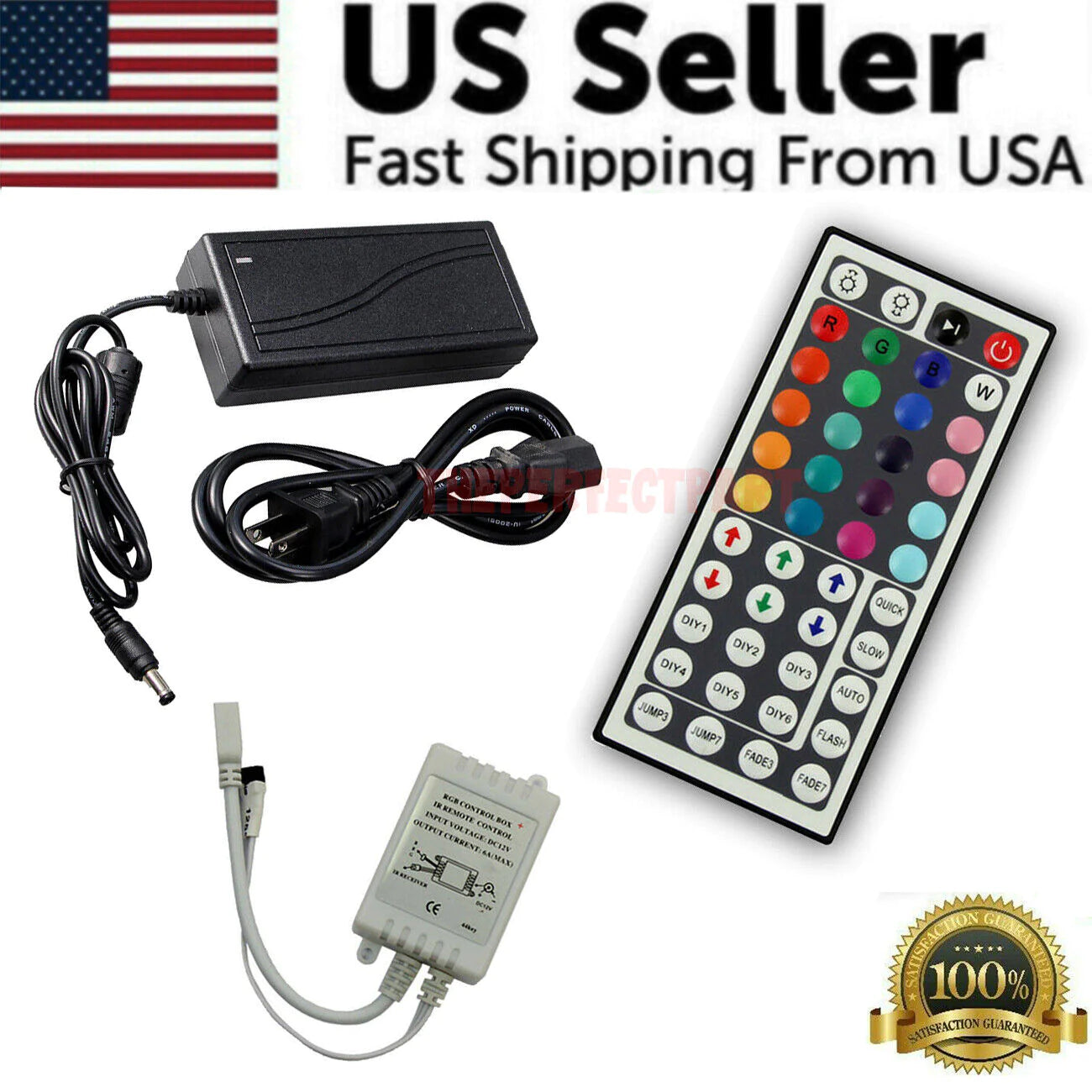 32ft Waterproof LED Strip Lights with Remote β Indoor & Outdoor