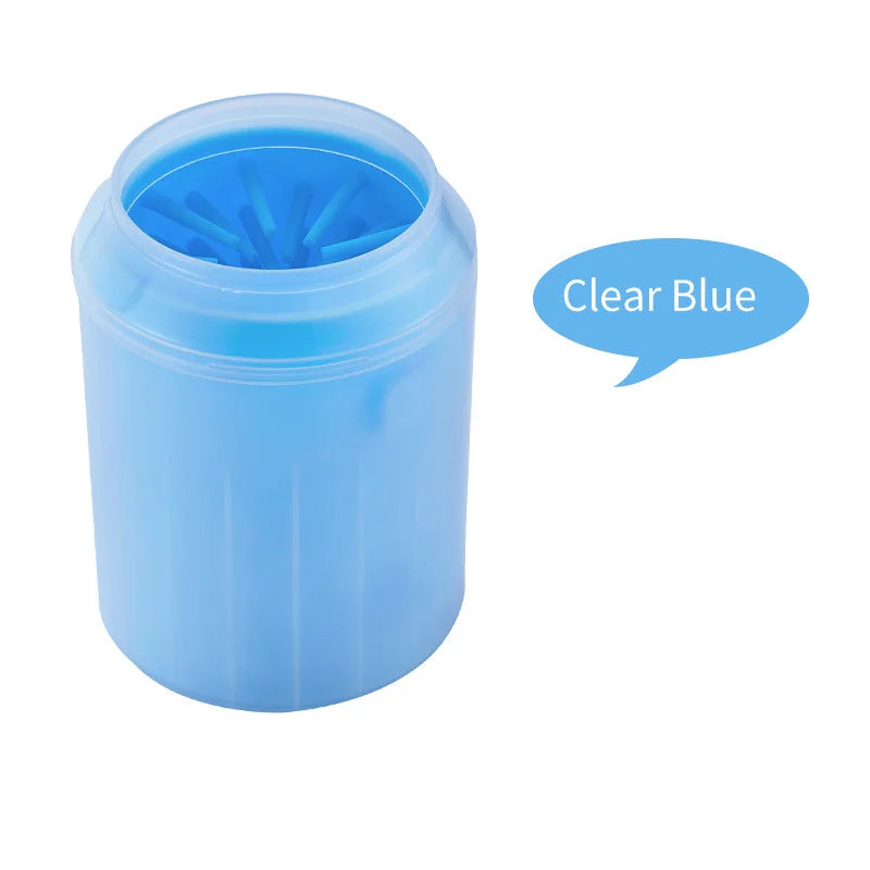 Silicone Dog Paw Cleaner Cup – Portable Pet Foot Washer for Dogs & Cats | Gentle Brush for Quick, Mess-Free Cleaning