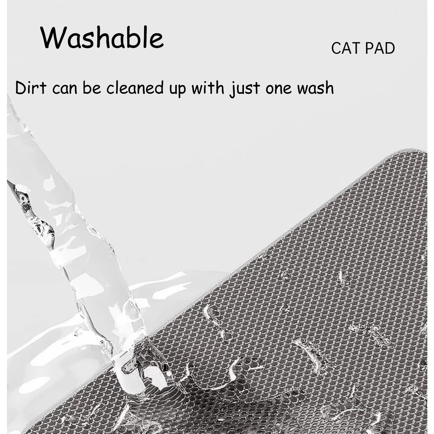 Waterproof Double-Layer Cat Litter Mat – 60x90cm | Non-Slip, Washable & Mess-Free Design